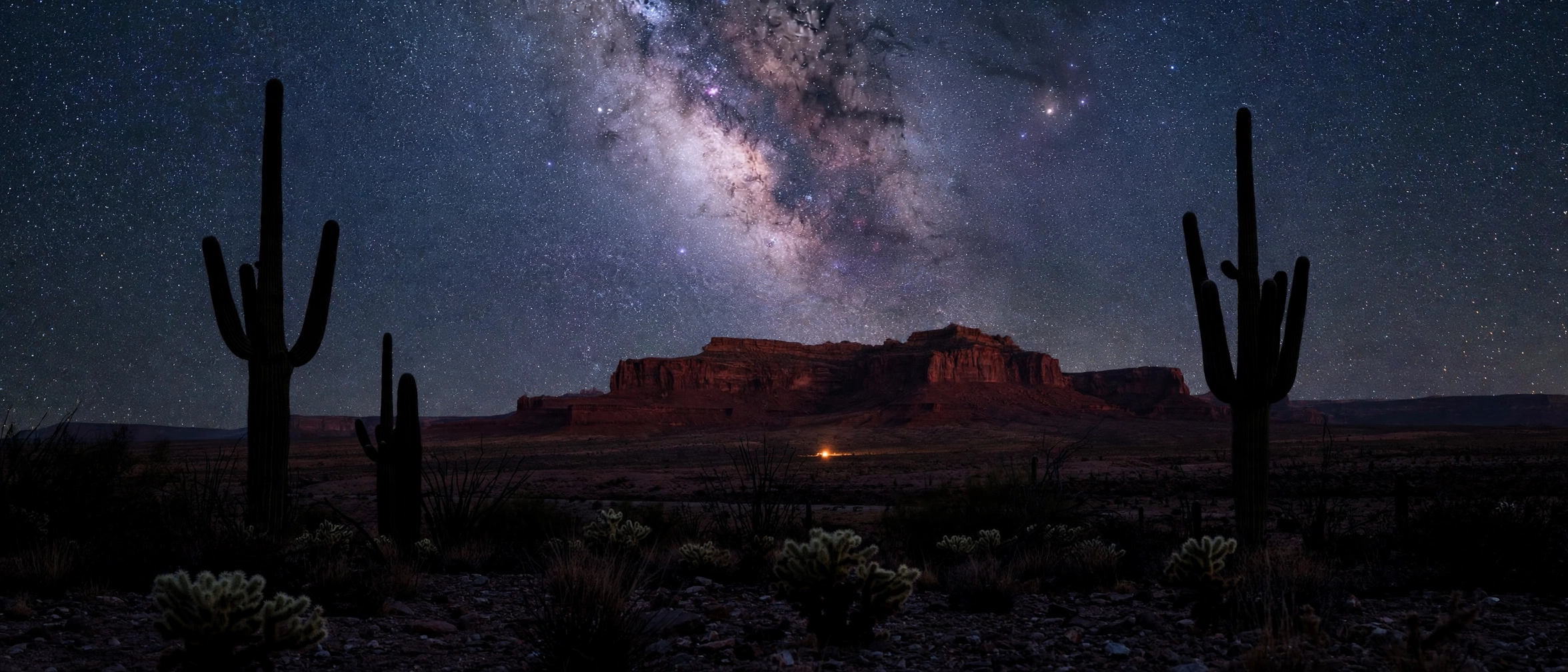 Desert under the Milky Way — GunNomad editorial photo